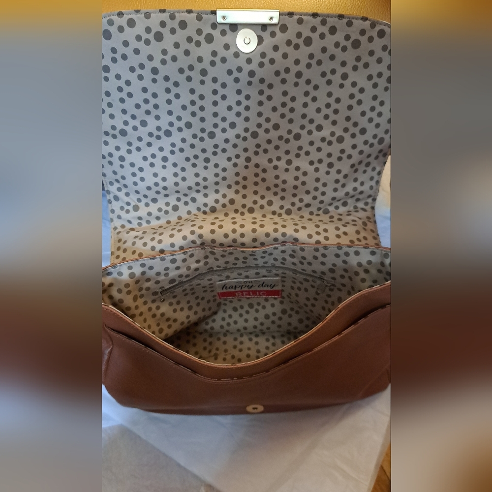 Relic Colorblock Shoulder Bag. Retro Look. Adjustable Strap. - Picture 13 of 13